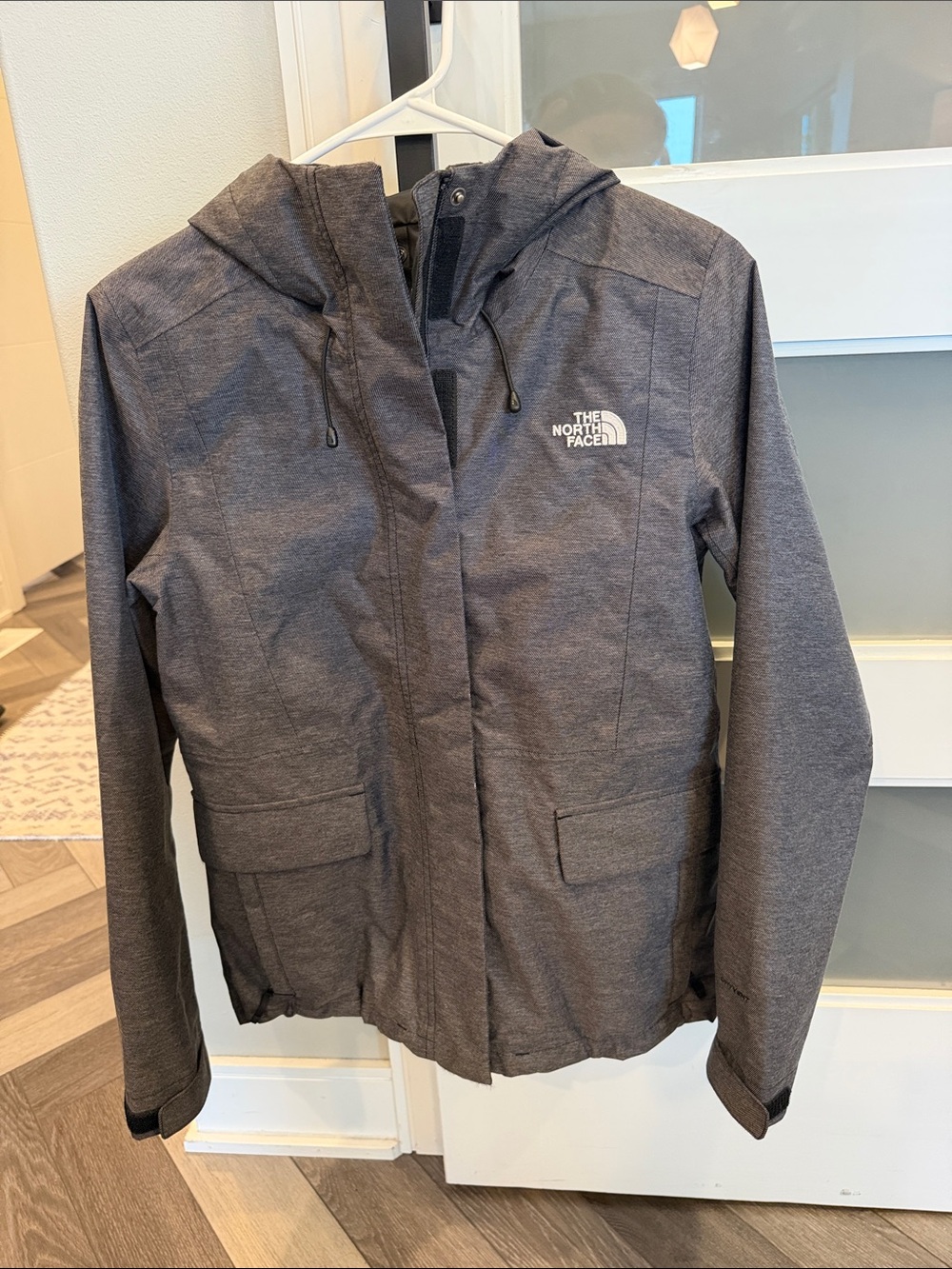 The North Face Women's Hooded Gray Jacket